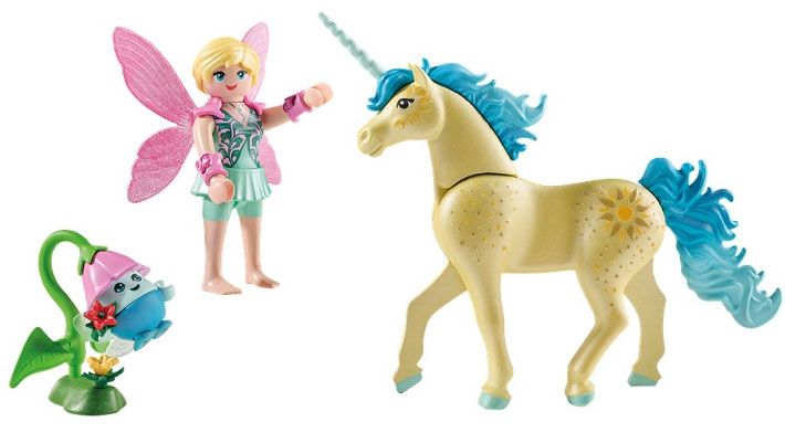 PLAYMOBIL Fairies 71842 Fée avec licorne 
