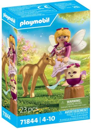 PLAYMOBIL Fairies 71844 Licorne Fleur de soleil avec fée
