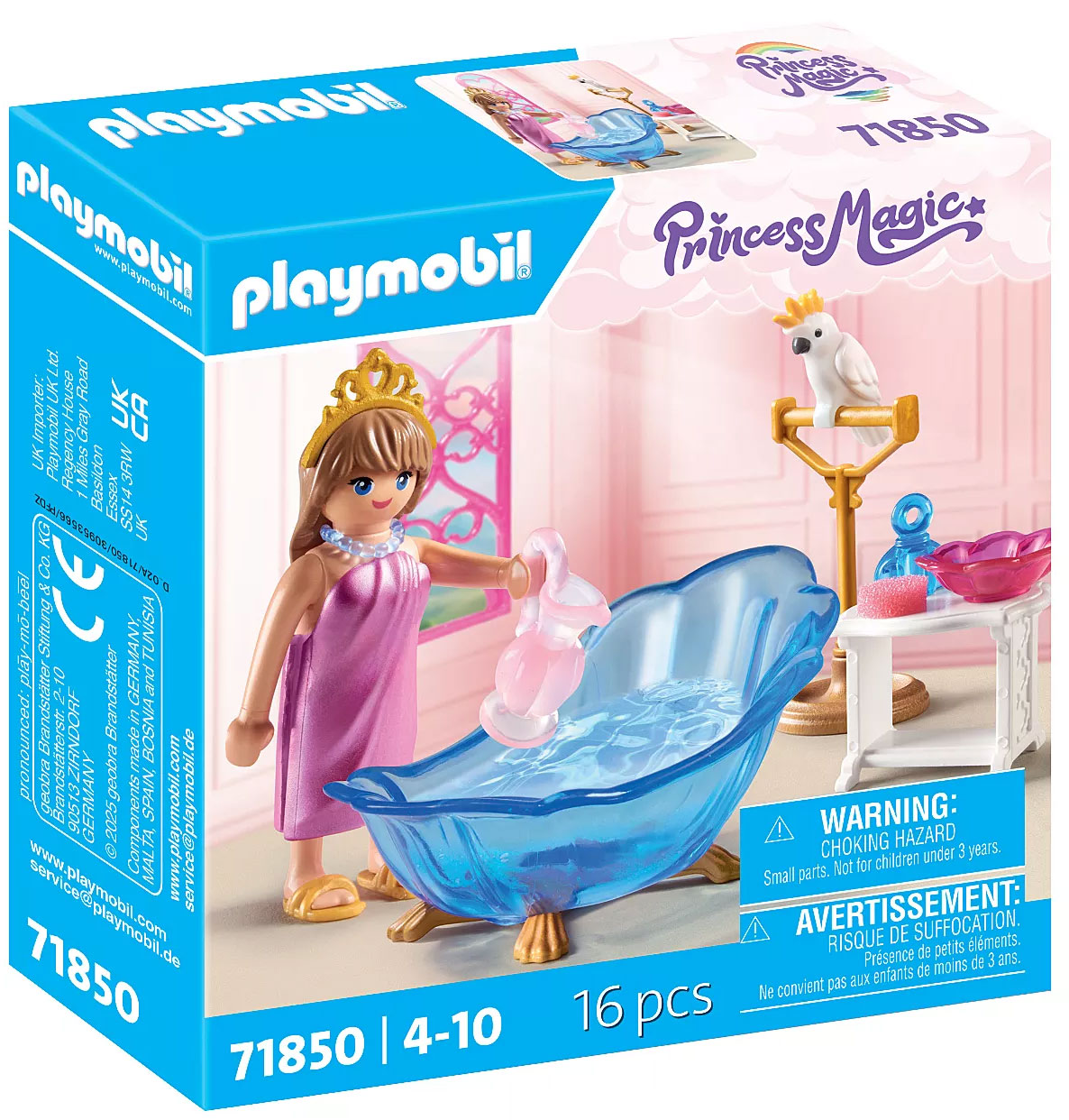 PLAYMOBIL (H539) PRINCESSES - Femme de Chambre Salle de Bain Royale
