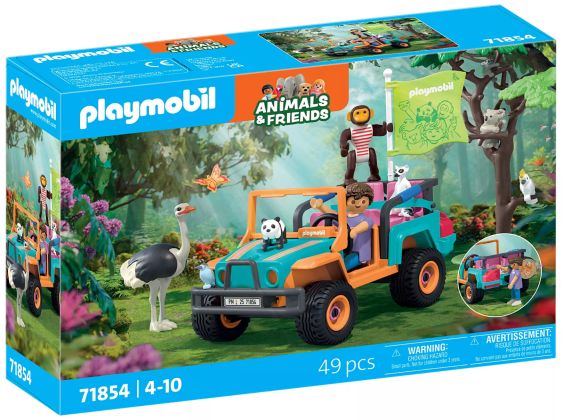 PLAYMOBIL Animaux et amis 71854 Véhicule tout-terrain