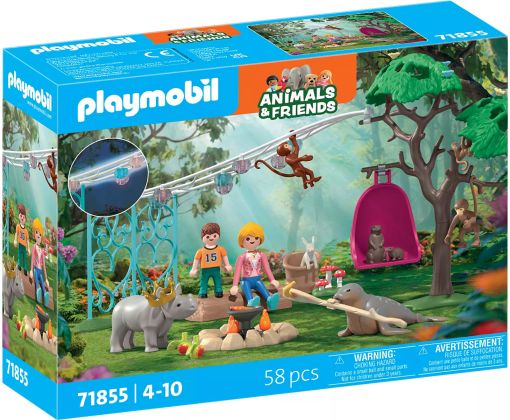 PLAYMOBIL Animaux et amis 71855 Fête d'anniversaire dans le jardin