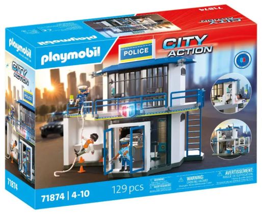 PLAYMOBIL City Action 71874 Poste de police