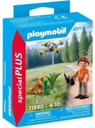 PLAYMOBIL Special Plus 71880 Sauvetage D'un Faon Par Un Drone