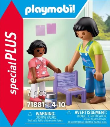 PLAYMOBIL Special Plus 71881 Artisane avec enfant