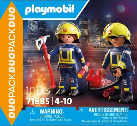 PLAYMOBIL Pompiers 71884 Pompiers - Duo Pack