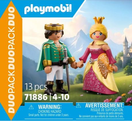 PLAYMOBIL Princess 71886 Prince et Princesse - Duo Pack
