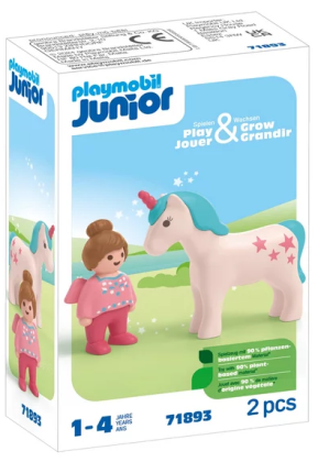 PLAYMOBIL Junior 71893 Fée et licorne
