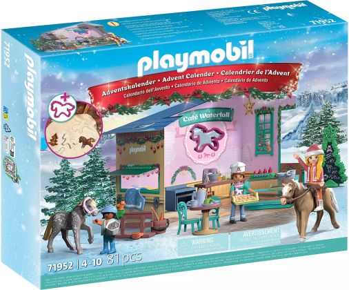 PLAYMOBIL Calendriers de l'Avent 71952 Calendrier de l'Avent Playmobil 2025 - Pâtisserie de Noël