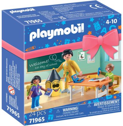 PLAYMOBIL Objets divers 71965 Premier jour d'école