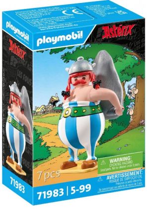 PLAYMOBIL Astérix 71983 Obélix avec Menhir