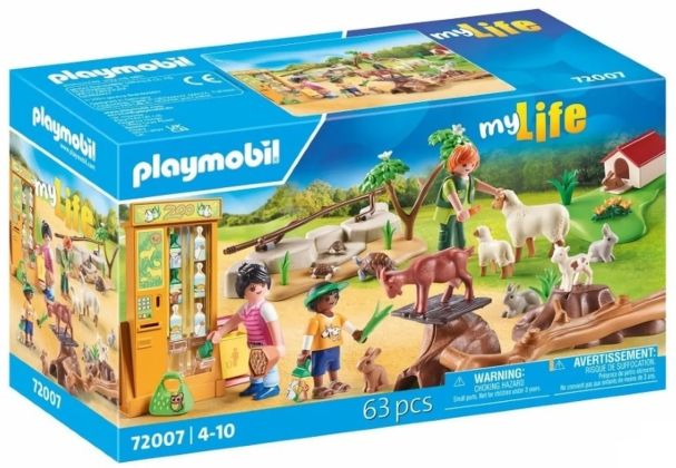 PLAYMOBIL My Life 72007 Mini Zoo