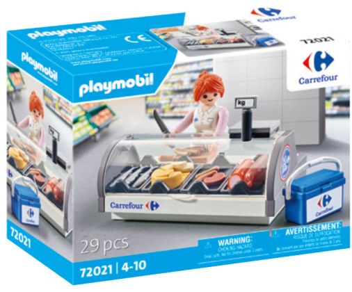 PLAYMOBIL Objets divers 72021 Le comptoir frais (Carrefour)