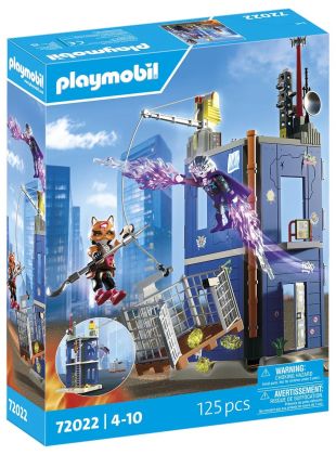 PLAYMOBIL Super-héros 72022 Tour des héros