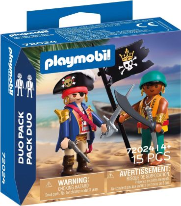 PLAYMOBIL Pirates 72024 Pirates - Duo Pack