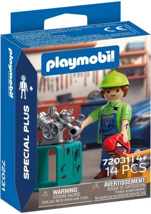 PLAYMOBIL Special Plus 72031 Mécanicien