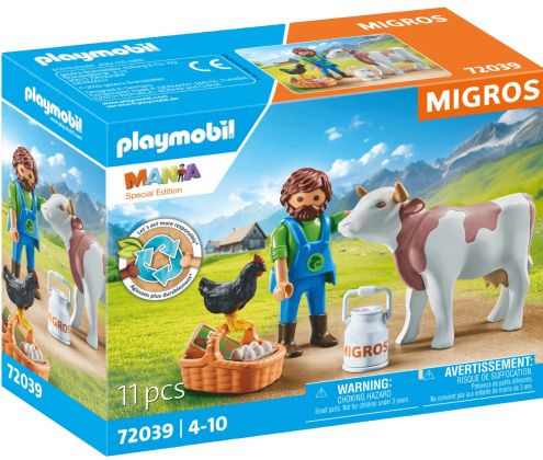 PLAYMOBIL Objets divers 72039 Animaux de la ferme (Migros)