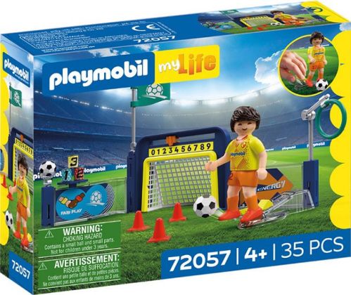 PLAYMOBIL My Life 72057 Entraînement de Football