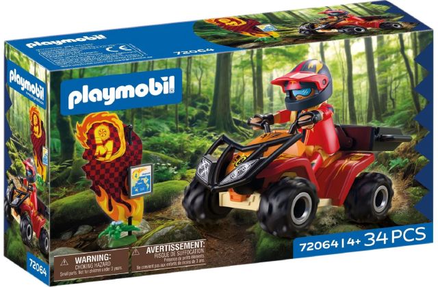 PLAYMOBIL Rallye 72064 Quad tout-terrain