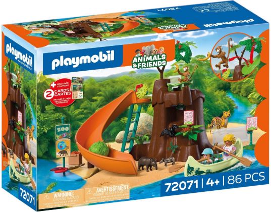 PLAYMOBIL Animaux et amis 72071 Zoo : aventure dans la jungle