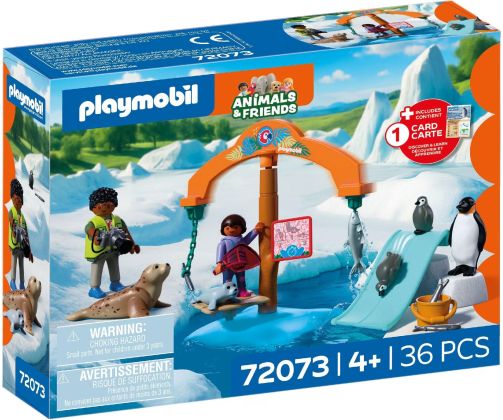 PLAYMOBIL Animaux et amis 72073 Zoo : expédition glaciale