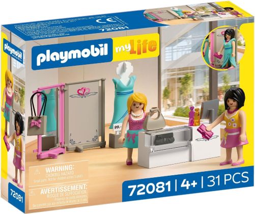 PLAYMOBIL My Life 72081 Boutique de mode