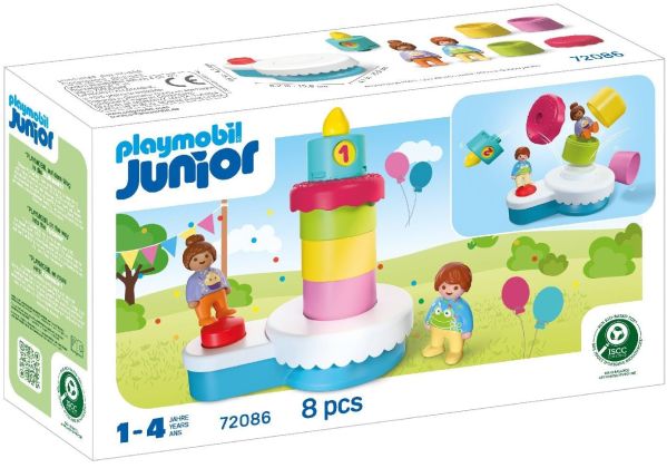 PLAYMOBIL Junior 72086 Gâteau d'anniversaire