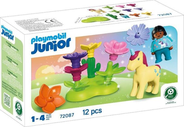 PLAYMOBIL Junior 72087 Le jardin des fées et des licornes