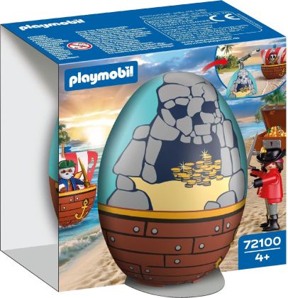 PLAYMOBIL Pirates 72100 Œuf : pirates