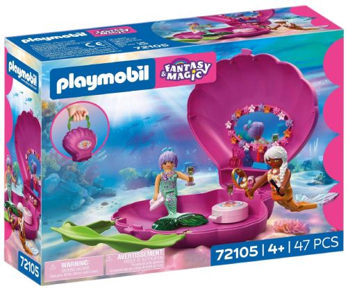 PLAYMOBIL Fantasy & Magic 72105 Sac à coquillages Sirènes