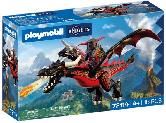 PLAYMOBIL Knights 72114 Dragon noir