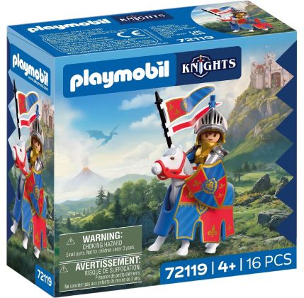 PLAYMOBIL Knights 72119 Chef des Chevaliers Lions