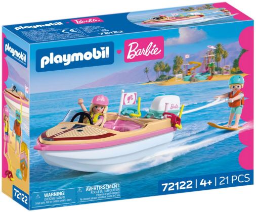 PLAYMOBIL Barbie 72122 Barbie Bateau de l'aventure