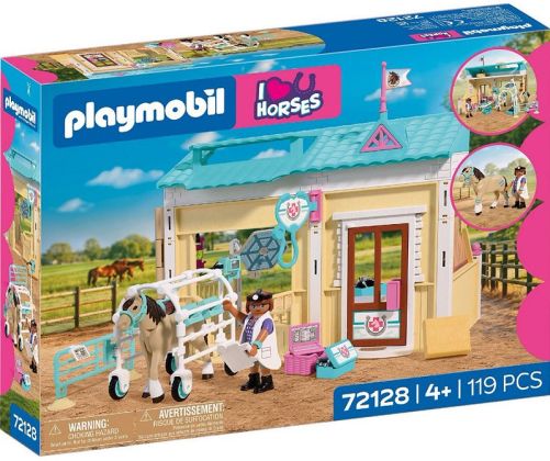 PLAYMOBIL I Love Horse / J'adore les chevaux 72128 Clinique vétérinaire