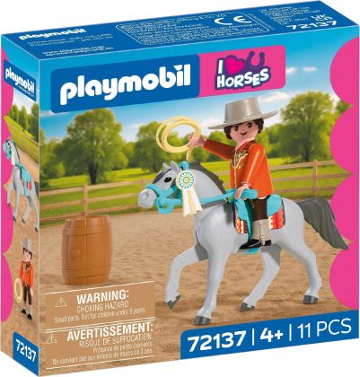 PLAYMOBIL I Love Horse / J'adore les chevaux 72137 Équitation western