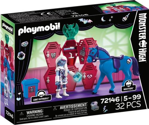 PLAYMOBIL Monster High 72146 Abbey et les casiers
