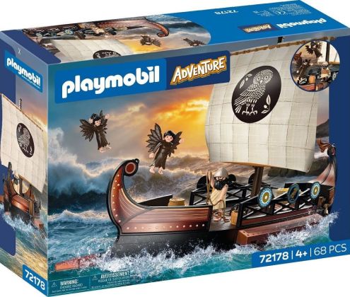 PLAYMOBIL Adventure 72178 Ulysse et les Sirènes