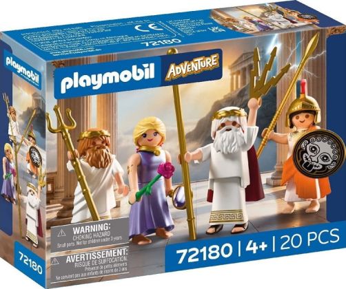 PLAYMOBIL Adventure 72180 Set 4 dieux grecs