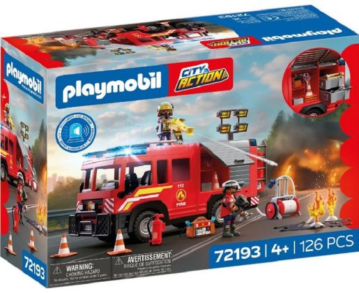 PLAYMOBIL City Action 72193 Camion de secours