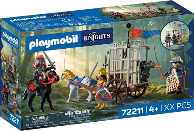 PLAYMOBIL Knights 72211 L'enlèvement du dragon