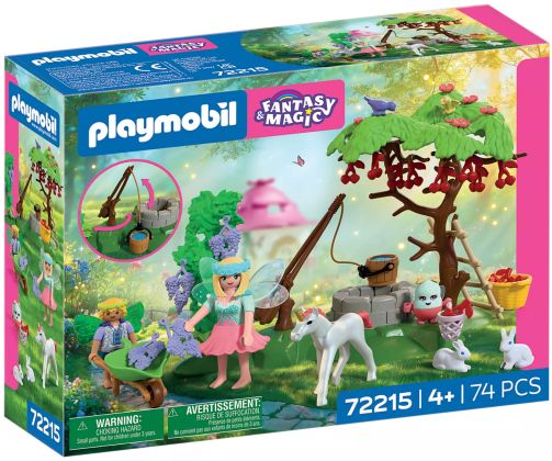 PLAYMOBIL Fantasy & Magic 72215 Jardin féérique avec bébé licorne