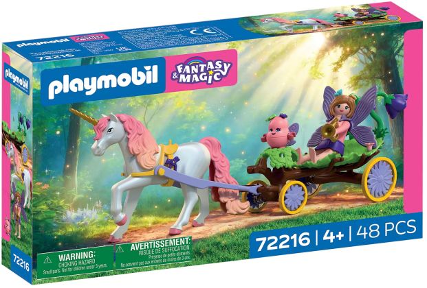 PLAYMOBIL Fantasy & Magic 72216 Calèche des licornes
