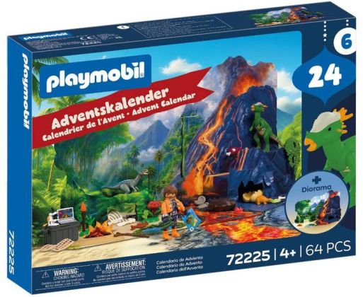 PLAYMOBIL Dinos 72225 Expédition dinosaures