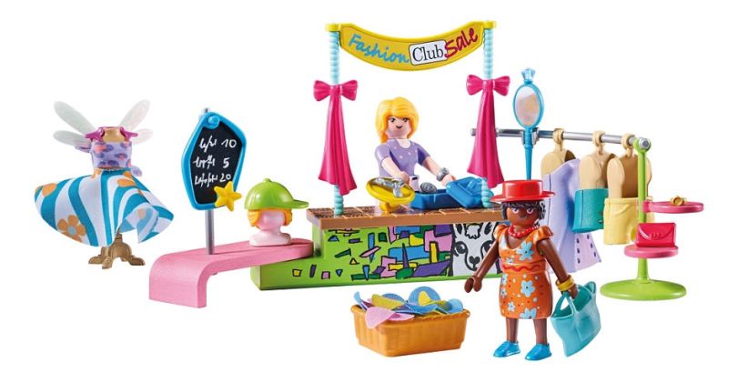 PLAYMOBIL My Life 72296 Marché de la mode