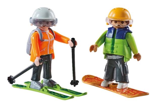 PLAYMOBIL My Life 72327 Sports d'hiver - Duo Pack