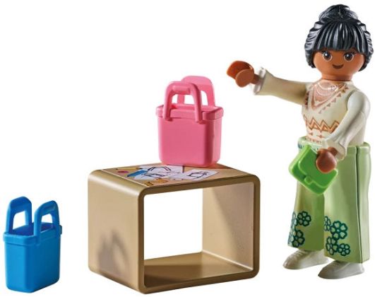 PLAYMOBIL Special Plus 72333 Vendeuse de sacs