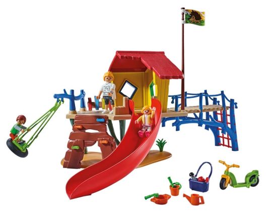 PLAYMOBIL My Life 72342 Parc d'aventures pour enfants - Promo Pack