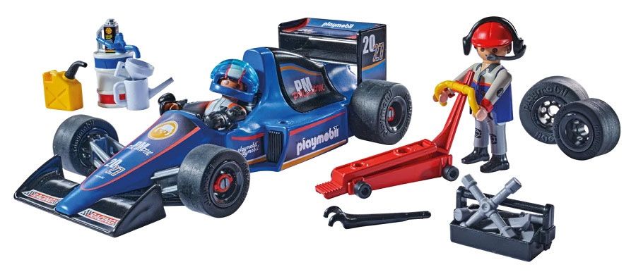 PLAYMOBIL Voitures 72343 Formule 1 - Promo Pack