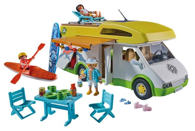 PLAYMOBIL My Life 72370 Camping-car avec terrasse panoramique