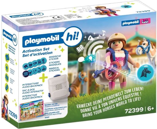 PLAYMOBIL Playmobil Hi! 72399 Donne vie à ton univers Equestre (Set d'activation)