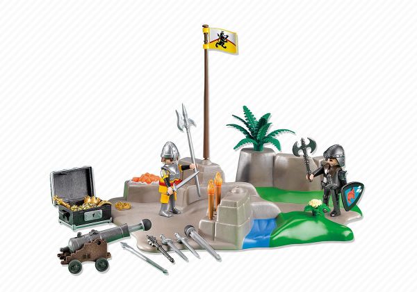 PLAYMOBIL Produits complémentaires 7495 Chevaliers et champ de bataille